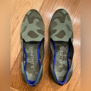 Rothy’s | The Classic Loafer (Olive Green Camo)
